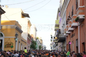 San Sebastián Festival crowd