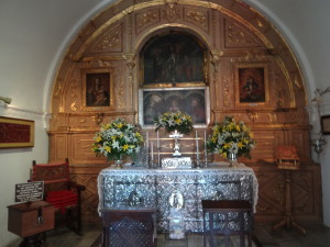 Capilla de Cristo altar